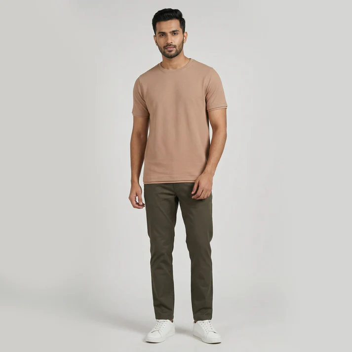 Varsitee Relax Fit Structured T-Shirt